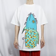 画像3: 90's GRAVITY GRAPHICS USA製 "THE ONE THAT GOT AWAY." 魚イラストプリントTシャツ XL (3)