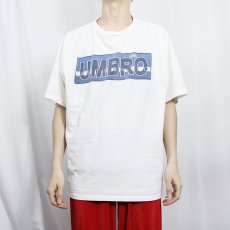 画像2: 90's UMBRO USA製 ロゴプリントTシャツ XL (2)