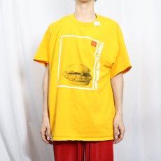 画像2: McDonald's "Crispy Chicken Sandwich" ハンバーガーショップ プリントTシャツ XL (2)