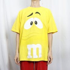 画像2: 2000's m&m's チョコレートブランド キャラクタープリントTシャツ XL (2)
