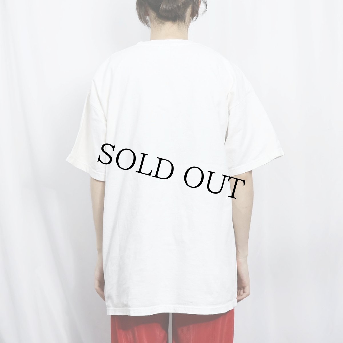 画像3: Krispy Kreme Doughnuts ドーナツショップ ロゴプリントTシャツ XL (3)