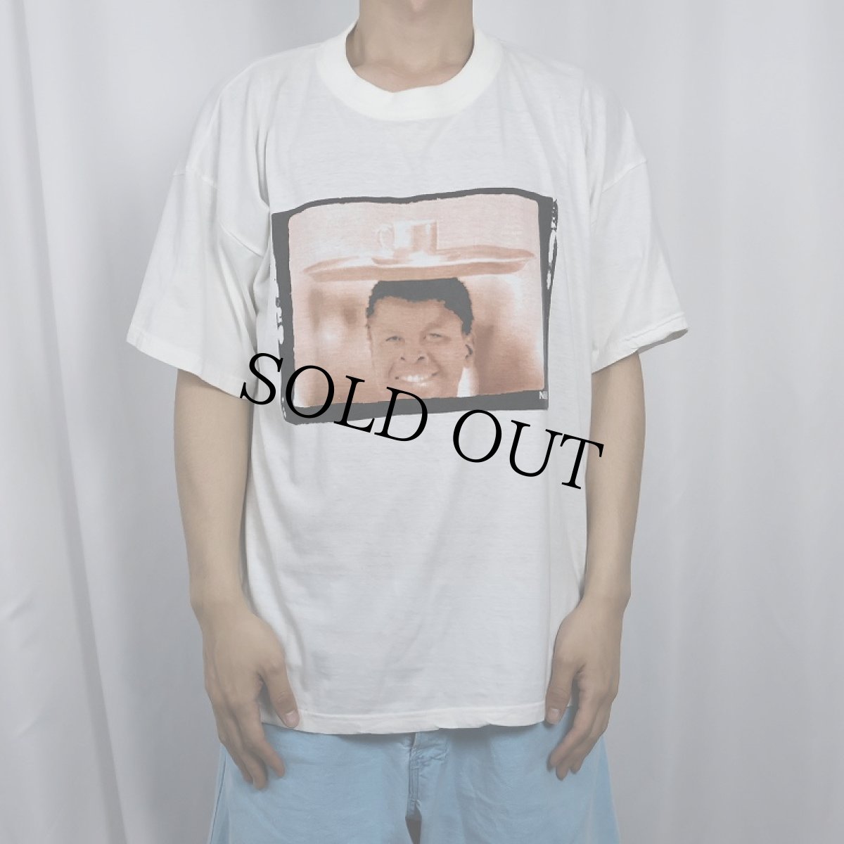 画像2: 2000's NESCAFE "Open up" インスタントコーヒーメーカープリントTシャツ XL (2)