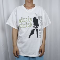 画像2: Billie Eilish "Happier Than Ever World Tour" ミュージシャンツアーTシャツ L (2)