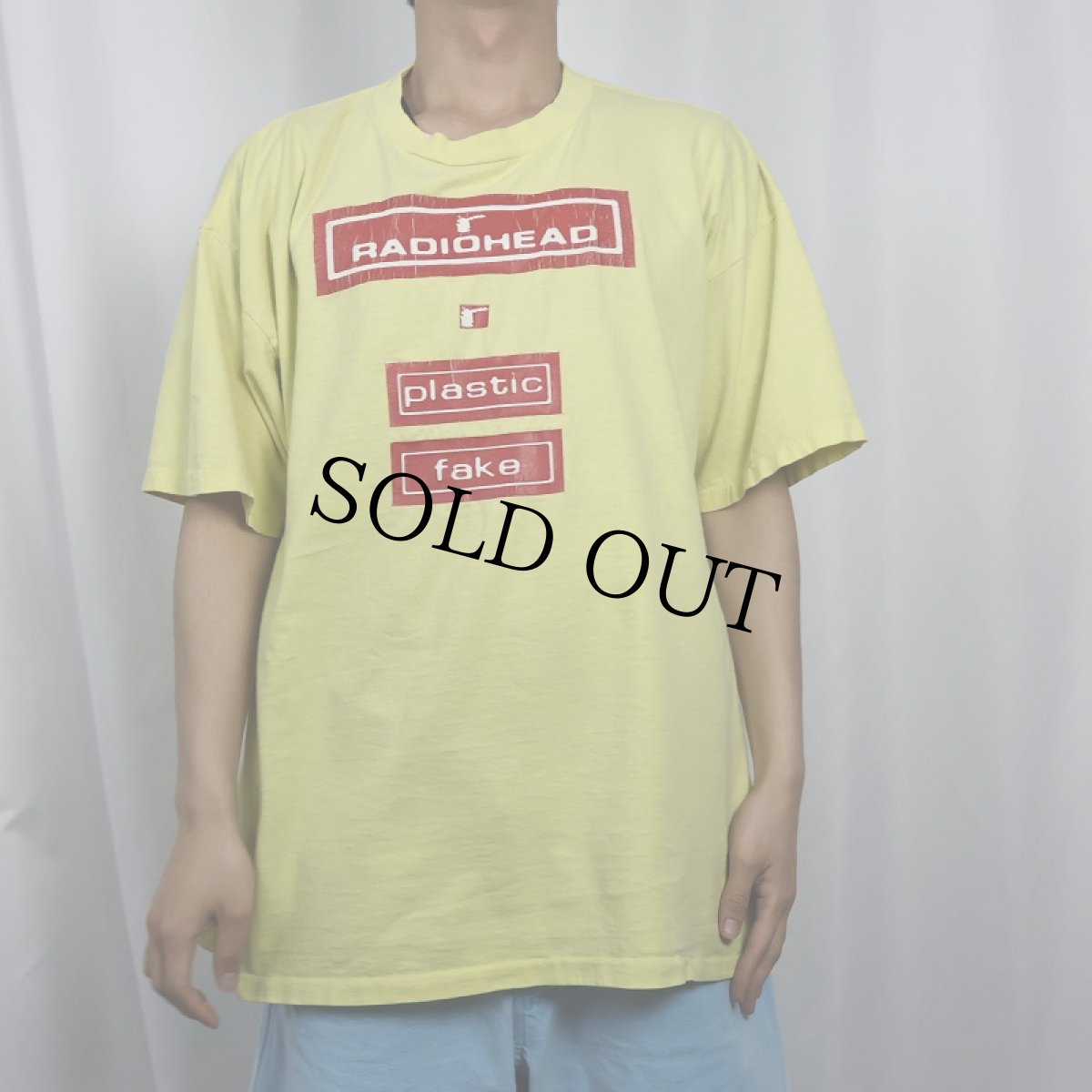 画像2: 90's RADIOHEAD USA製 "Fake Plastic Trees" ロックバンドTシャツ XL (2)