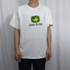 画像2: "JOHN DID'ER"シュールイラスト エロTシャツ L (2)