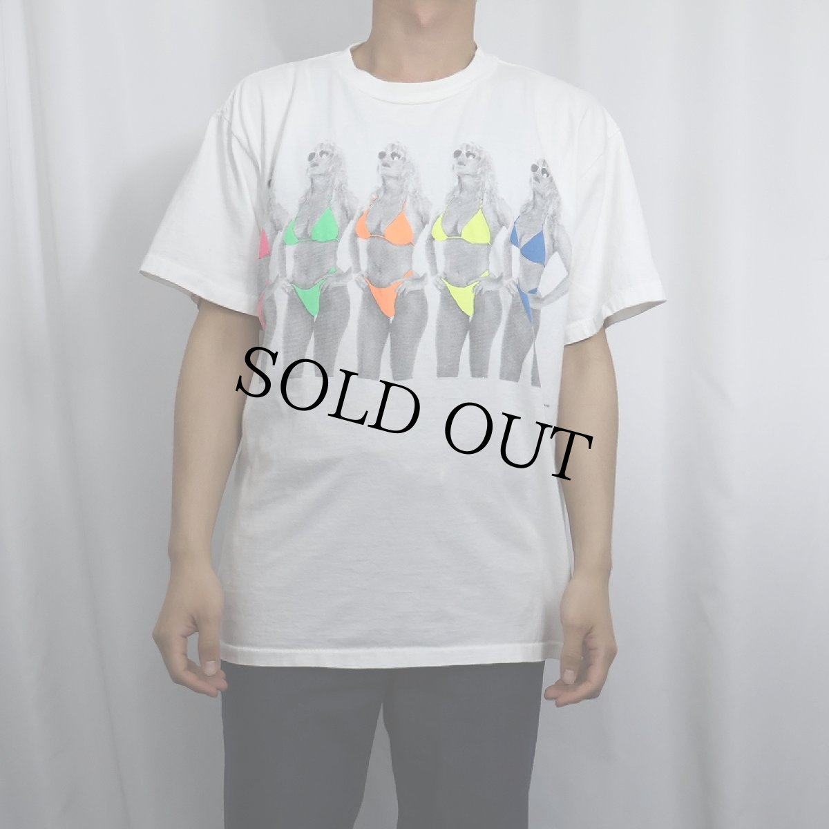 画像2: 90's SUMMER STRAND USA製 フォトプリントTシャツ XL (2)