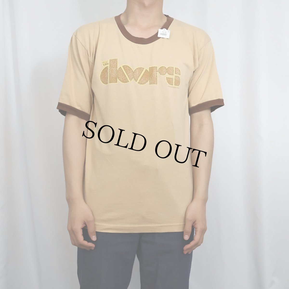 画像2: 2000's The Doors ロックバンドリンガーTシャツ (2)