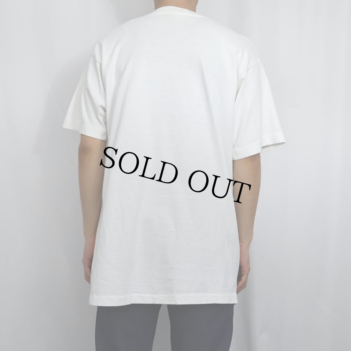 画像3: 90's USA製 "I LOVE STRESS..." イラストプリントTシャツ XL (3)