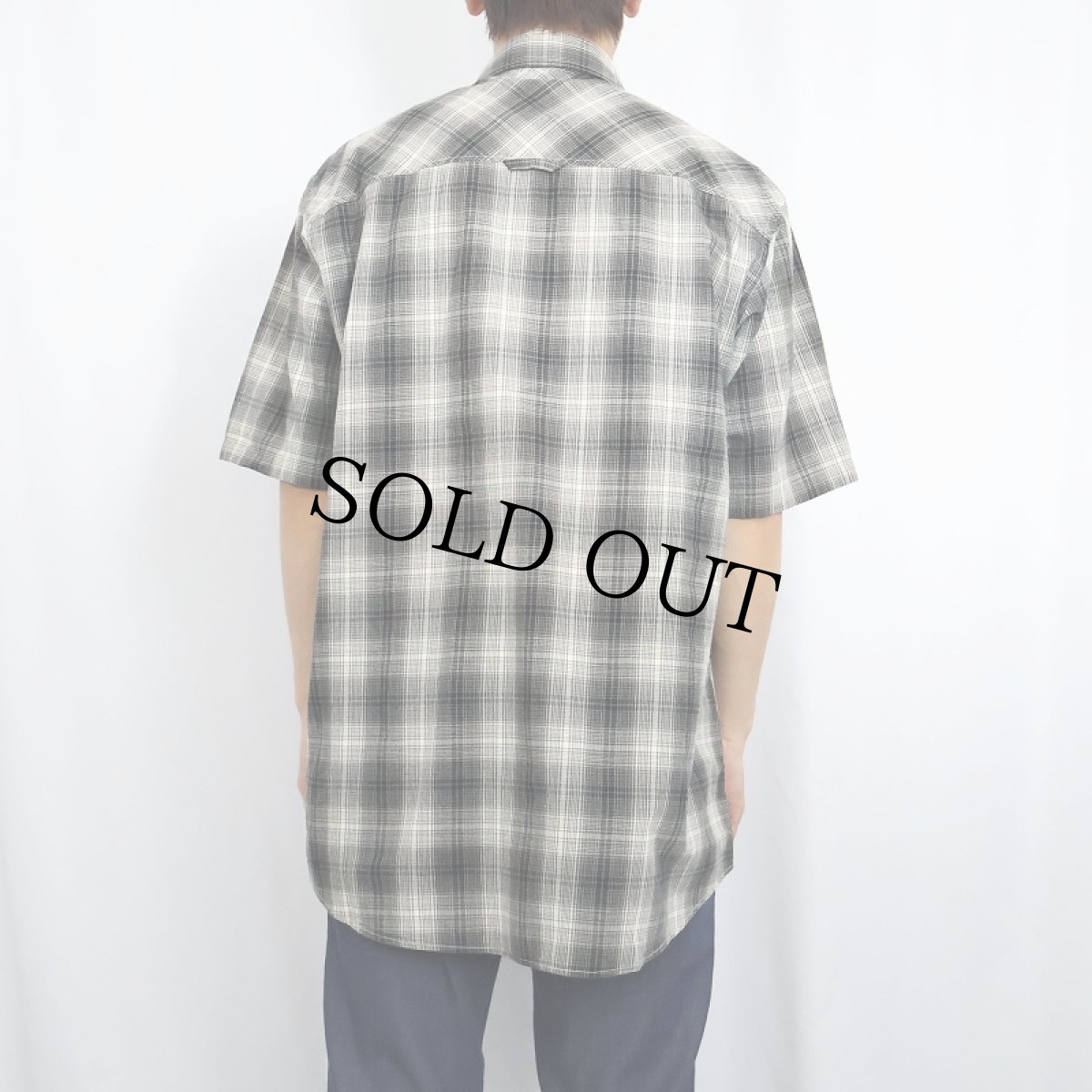 画像3: PENDLETON "TRACKER SHIRT" オンブレーチェック柄 コットンシャツ L (3)