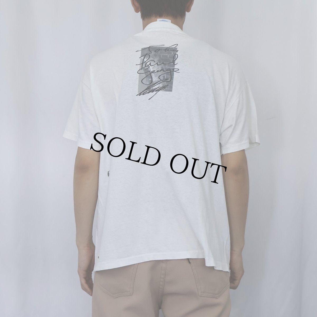 画像3: 90's THE BEATLES USA製 ロックバンドTシャツ XL (3)