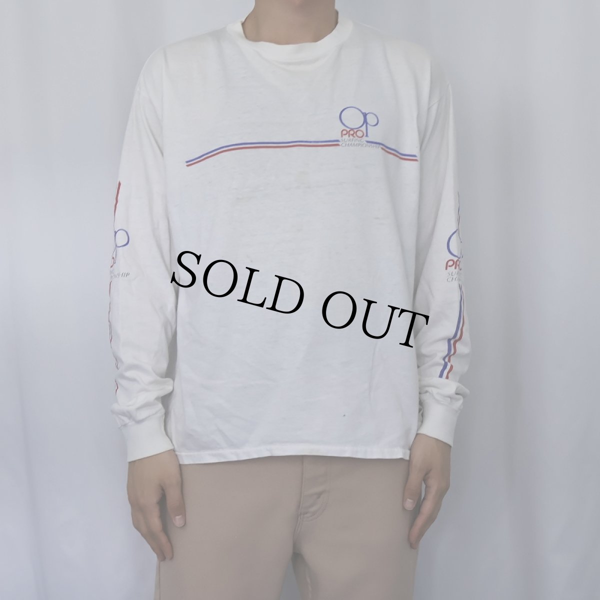 画像3: 80's Ocean Pacific USA製 "PRO SURFING CHAMPIONSHIP" プリントロンT XL (3)