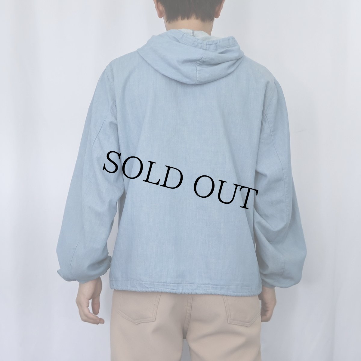 画像3: 60's〜 シャンブレージップパーカー (3)