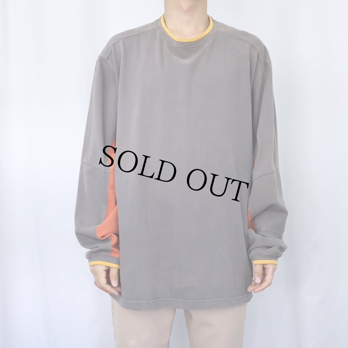 画像2: 【SALE】 THE TERRITORY AHEAD 切り替えデザインロンT L (2)
