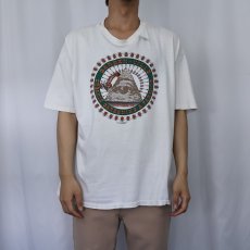 画像2: 90's USA製 てんとう虫イラストプリントTシャツ XL (2)