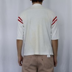 画像3: 80's SNOOPY "UCLA" キャラクタープリント フットボールTシャツ (3)