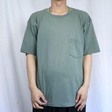 画像2: 90's GAP USA製 無地ポケットTシャツ XL (2)