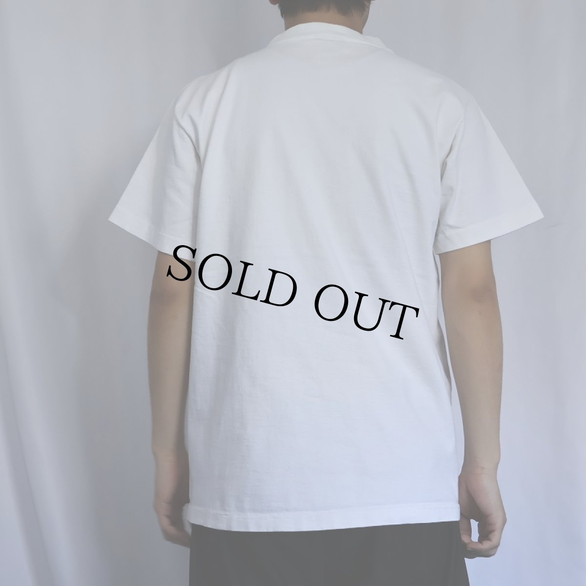 画像3: 90's LEONARDO DA VINCI USA製 "Mona Lisa" アートプリントTシャツ L (3)