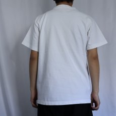 画像3: 90's LEONARDO DA VINCI USA製 "Mona Lisa" アートプリントTシャツ L (3)