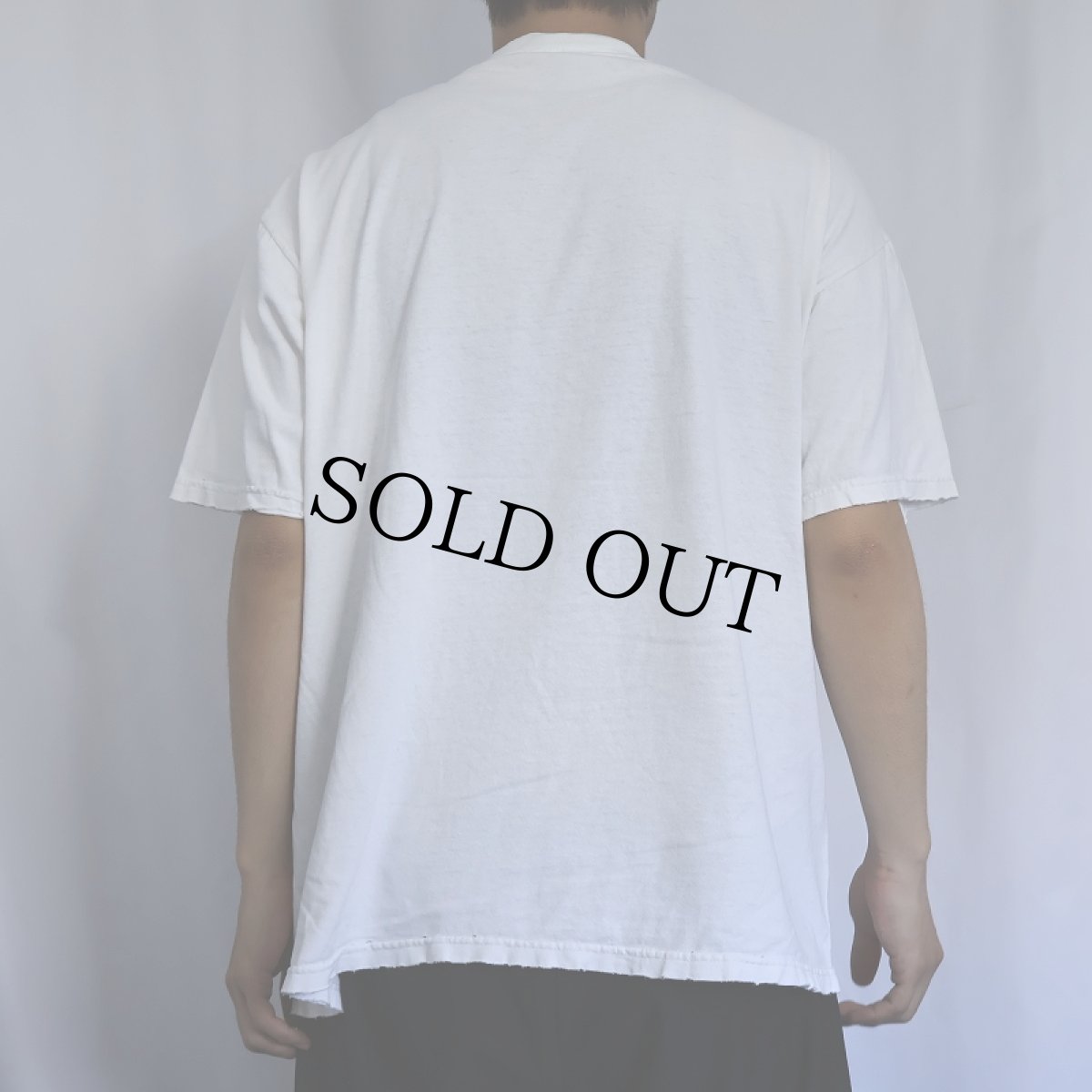 画像3: 90's Richard Stine "MAINTENANCE" アートプリントTシャツ XL (3)