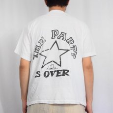 画像4: 90's Vladimir Lenin "THE PARTY IS OVER" 革命家プリントTシャツ (4)