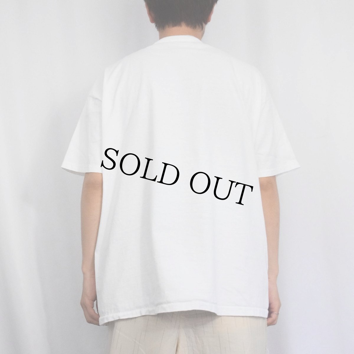 画像3: 90's USA製 "NOT IN MY..." イラストプリントTシャツ XL (3)