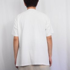 画像3: 90's HARBORSIDE GRAPHICS USA製 "CLASSIC TROUT FILES" 毛鉤イラストプリントTシャツ L (3)