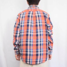 画像3: Ralph Lauren チェック柄 ダブルフェイス ヘビーネルシャツ M (3)