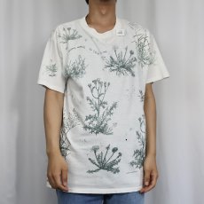 画像3: 90's rel-e-vant products 花柄 プリントTシャツ (3)