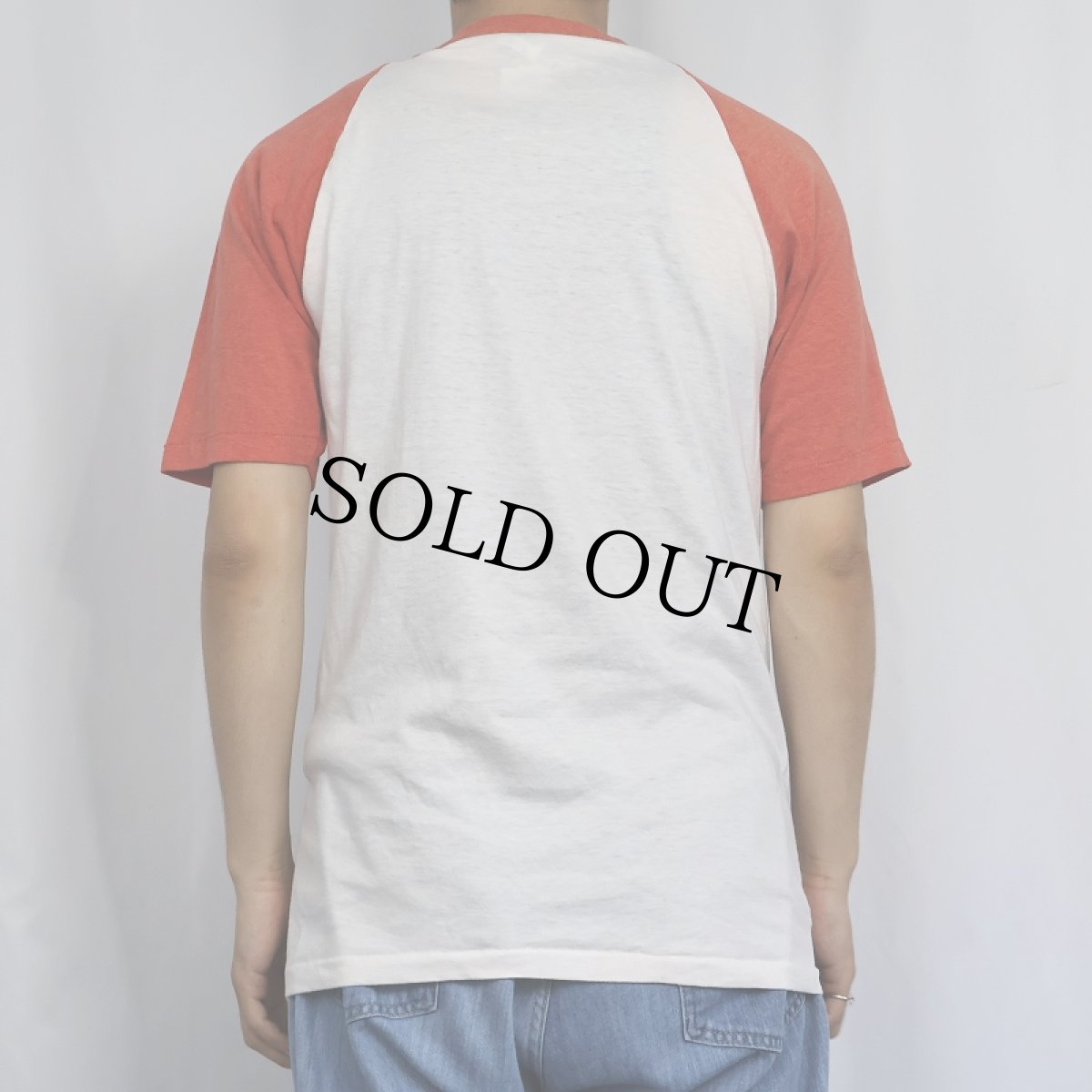 画像3: 80's Walt Disney World USA製 "MICKEY MOUSE" キャラクタープリントラグランTシャツ L (3)