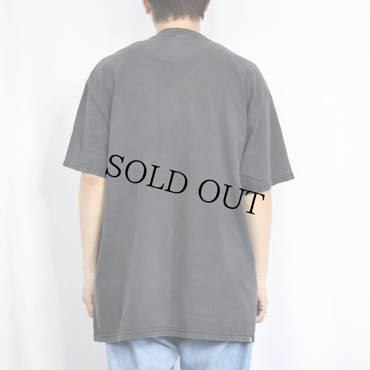 画像3: 2000's "DRUM machinemuesum" ロゴプリントTシャツ BLACK XL (3)