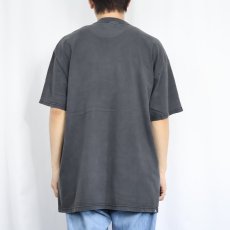 画像3: 2000's "DRUM machinemuesum" ロゴプリントTシャツ BLACK XL (3)