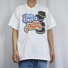 画像2: 90's OREO "STACKING CONTEST '99" お菓子プリントTシャツ XL (2)