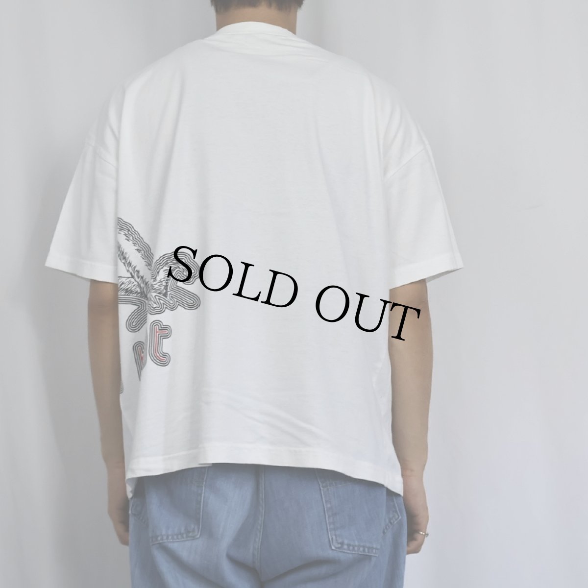 画像4: 90's Dr.Seuss THE CAT IN THE HAT USA製 キャラクター 巻きプリントTシャツ XL (4)