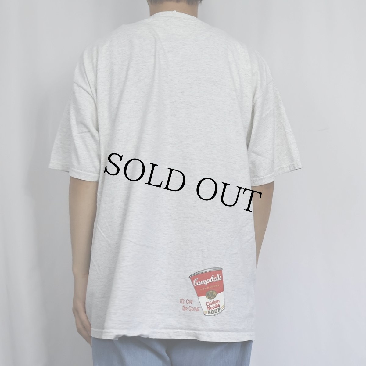 画像4: 2000's Campbell's プリントTシャツ XL (4)