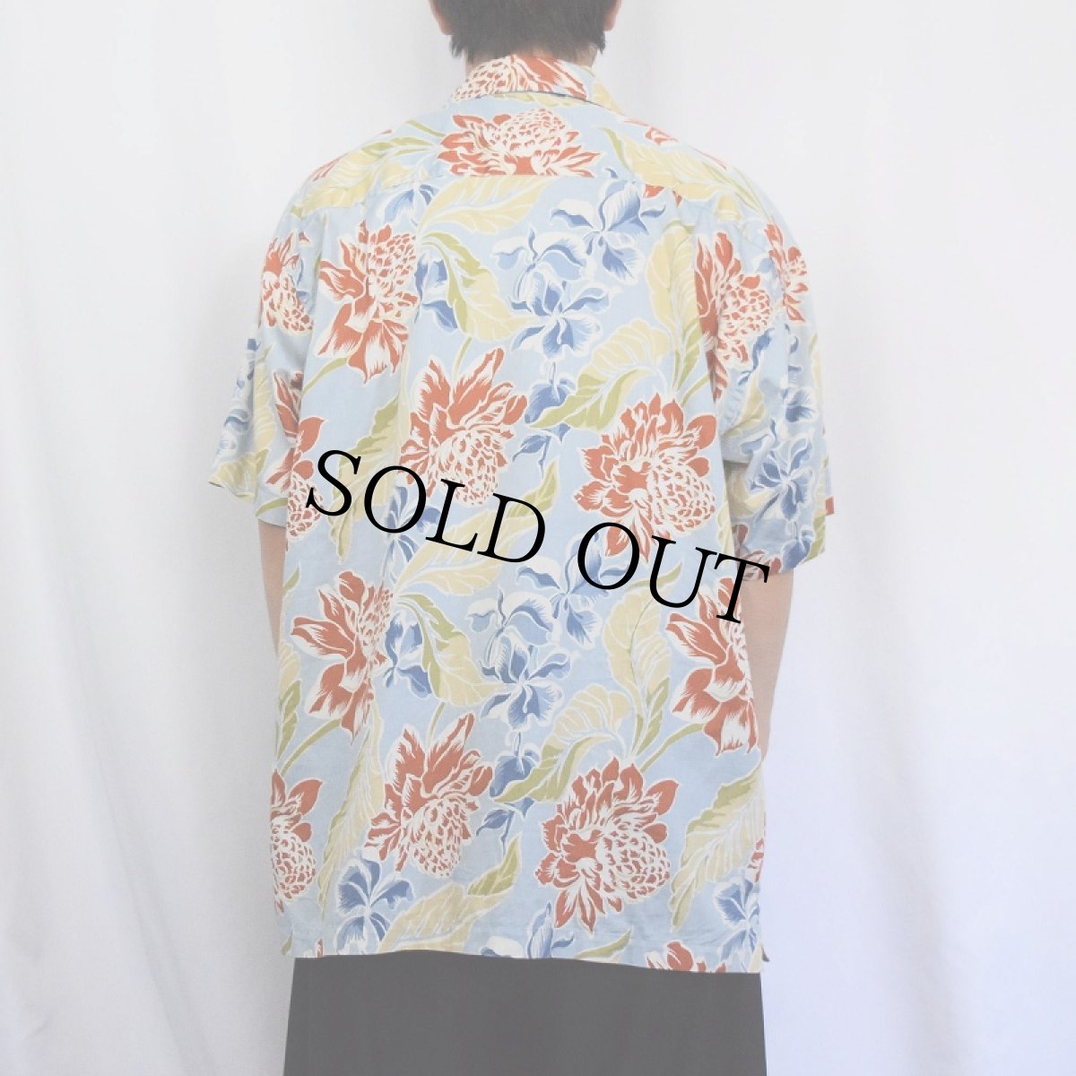 画像3: Patagonia Pataloha 花柄 アロハシャツ L (3)