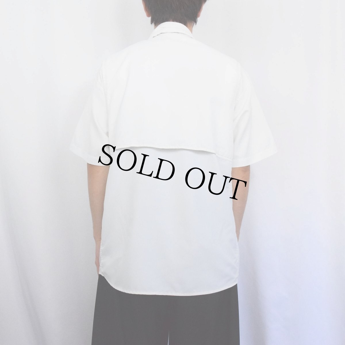 画像3: 2015SS Patagonia ポリエステル フィッシングシャツ M (3)