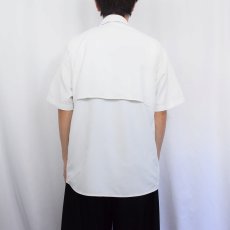 画像3: 2015SS Patagonia ポリエステル フィッシングシャツ M (3)