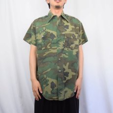 画像2: 70's Eddie Bauer "MILITARY TYPE" シャツ (2)