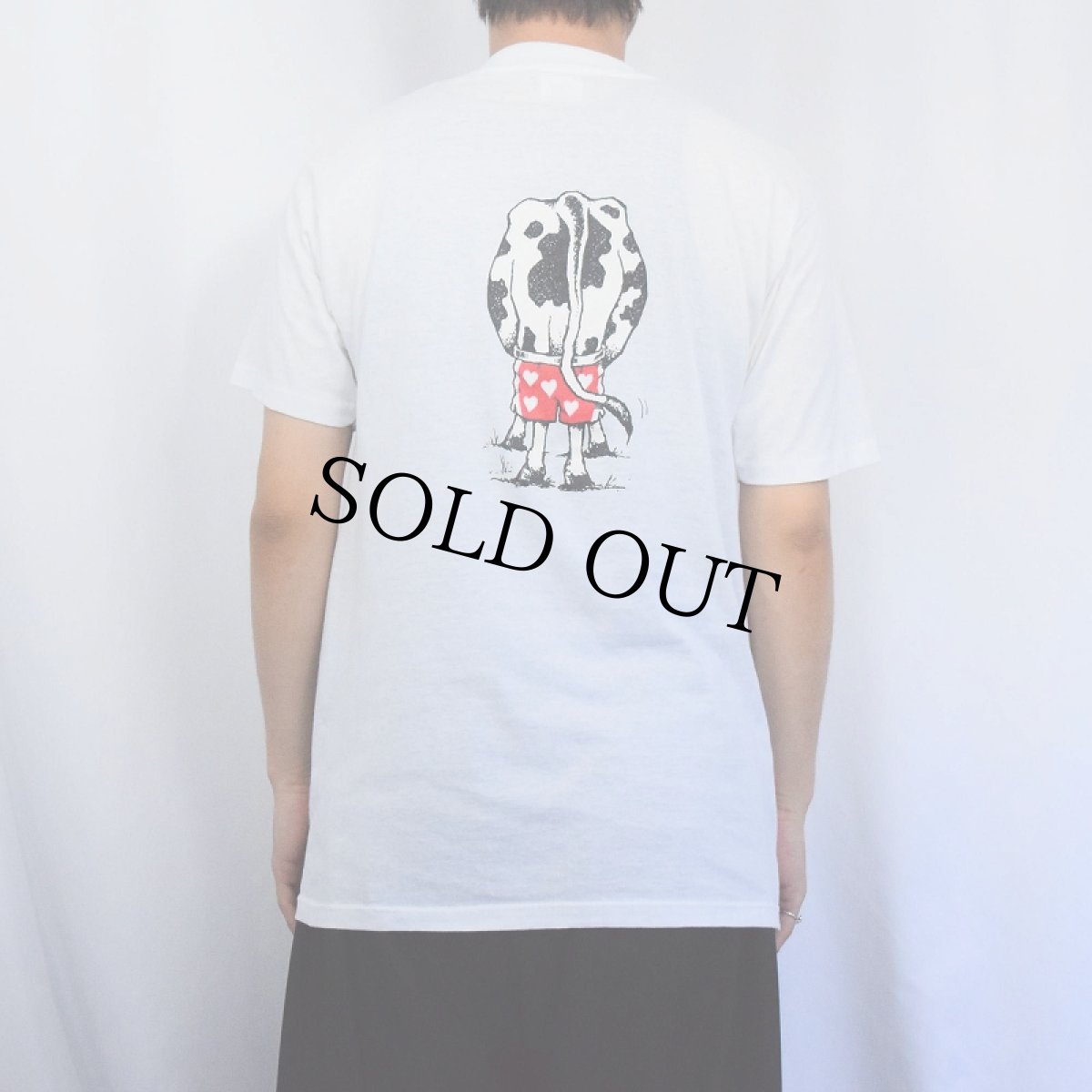 画像4: 80's USA製 "MINNESOTA MOOONING." プリントTシャツ XL (4)