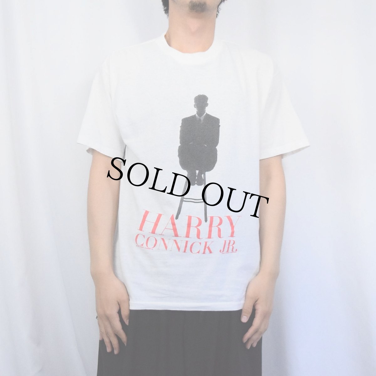 画像3: 90's HARRY CONNICK JR. USA製 ジャズシンガーTシャツ L (3)