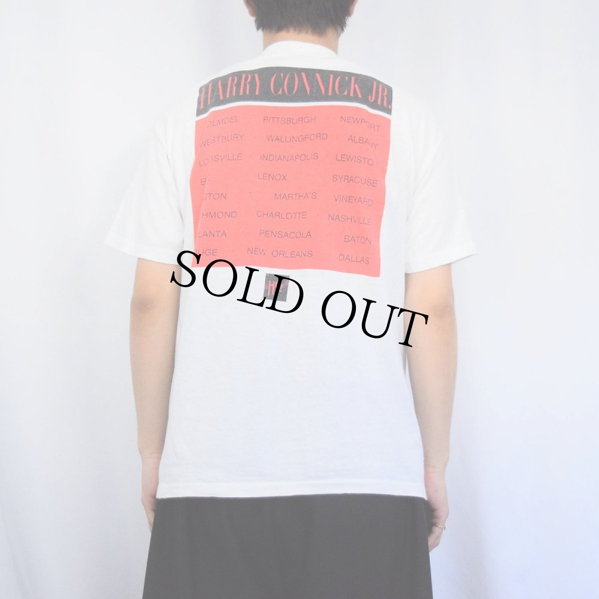 画像4: 90's HARRY CONNICK JR. USA製 ジャズシンガーTシャツ L (4)