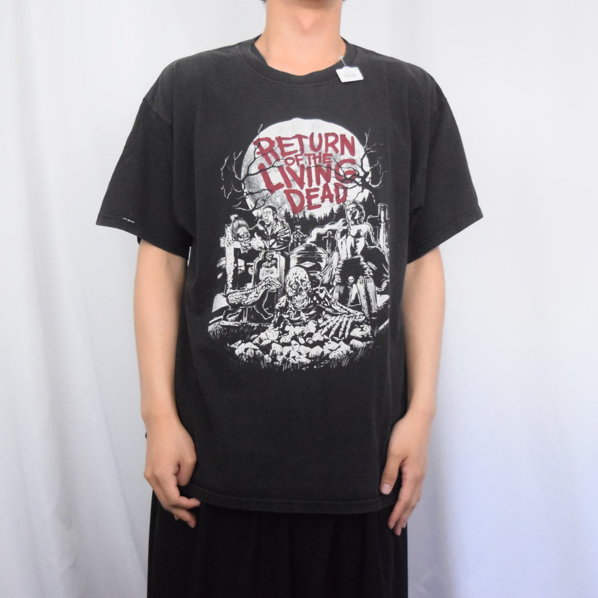 画像2: 90〜2000's The Return of the Living Dead ゾンビ映画プリントTシャツ BLACK XL (2)
