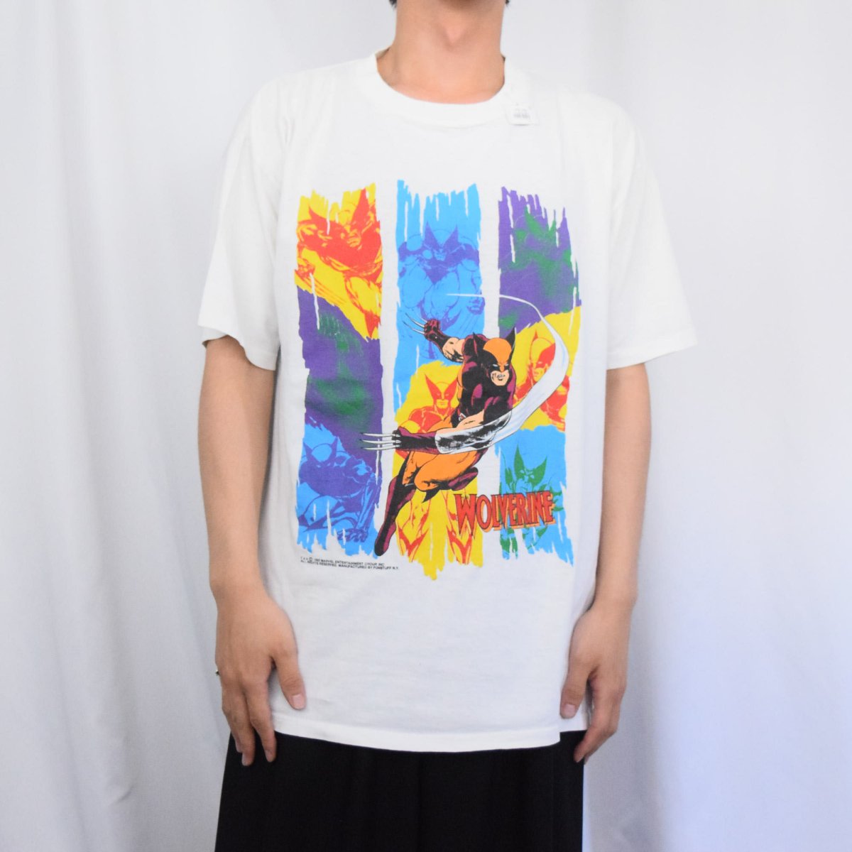 画像2: 90's MARVEL "WOLVERINE" キャラクタープリントTシャツ (2)