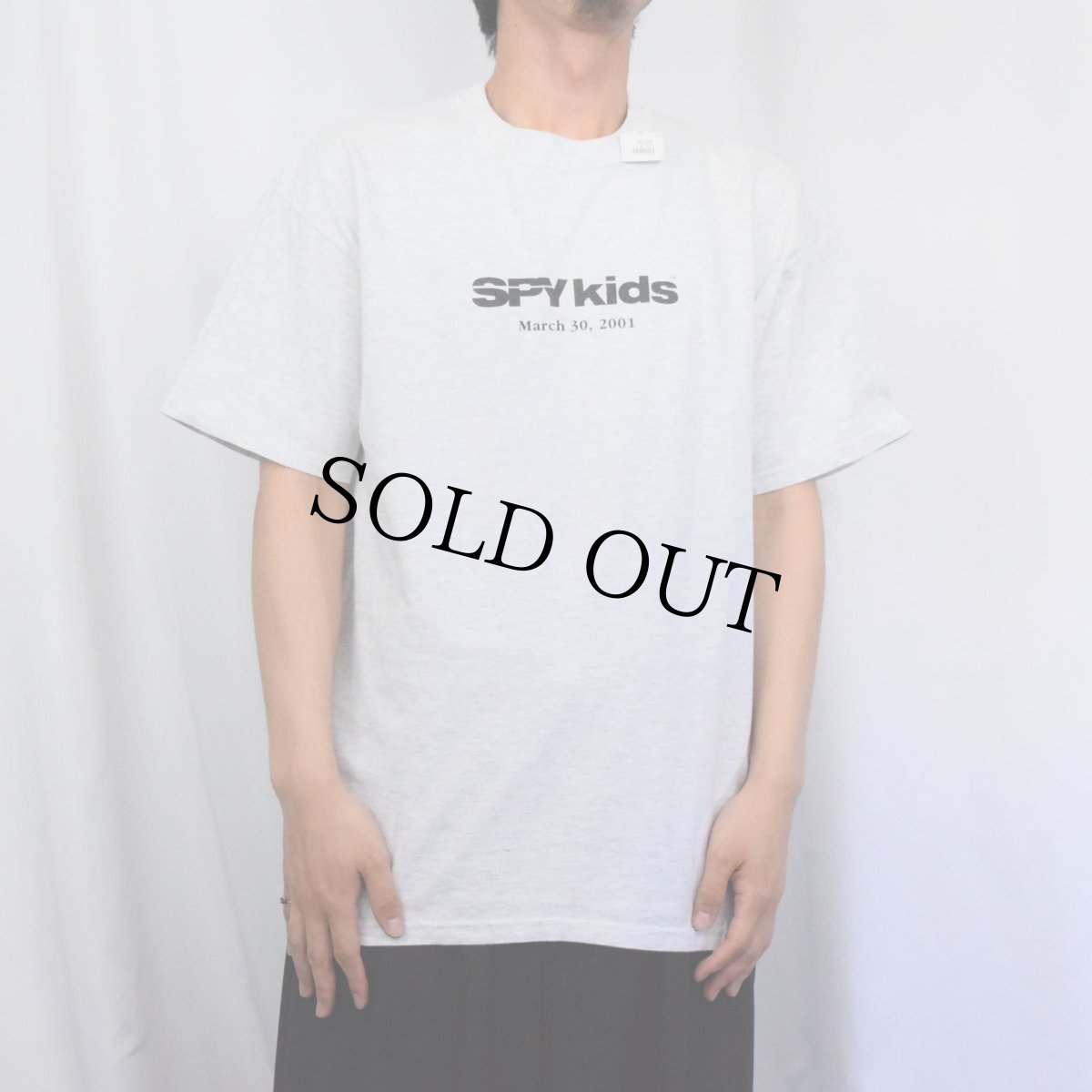画像3: 2000's SPY kids アクション映画プリントTシャツ L (3)