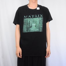 画像2: THE MATRIX 映画プリントTシャツ BLACK (2)