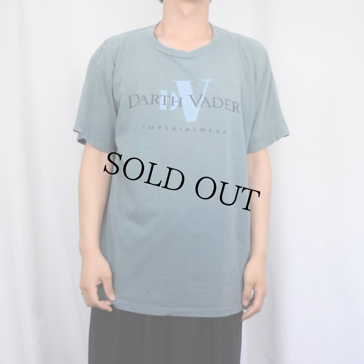 画像3: 90's DARTH VADER USA製 "Calvin Klein" パロディプリントTシャツ L (3)