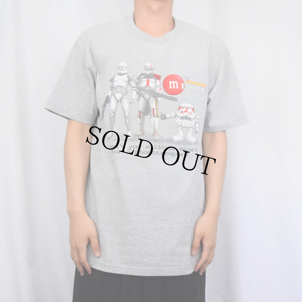 画像2: 2000's STAR WARS×m&m's 映画プリントTシャツ (2)