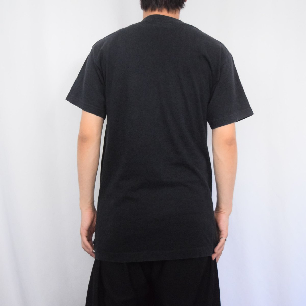 画像3: 90's MARVEL ITALY製 "HULK" キャラクタープリントTシャツ BLACK M (3)