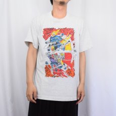 画像2: 90's MARVEL USA製 "GHOST RIDER" アメコミプリントTシャツ XL (2)