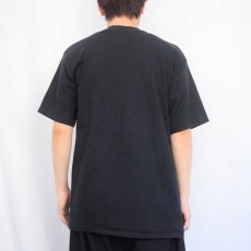 画像3: 90's Fred Babb USA製 "ART BREAK THE RULES" アートプリントTシャツ BLACK L (3)